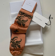 Simone Rocha pink with green socks new with tags and original box 