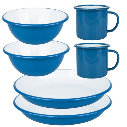 Set enamel camping - 6,