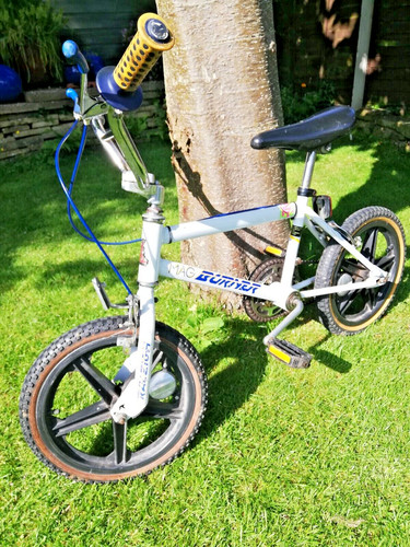 1980s raleigh mini mag burner - raleigh,