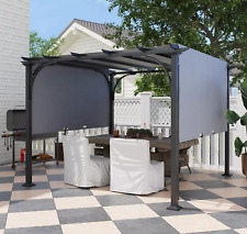 Large 3x3m Metal Pergola