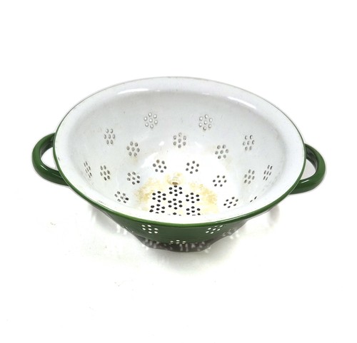 Vintage dutch green - green, enamel