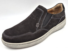 Josef Seibel David 10 black size 45 men's leather slip on shoes RRP: €99.90 (S/3543)