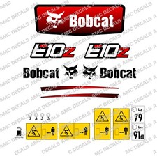 BOBCAT E10Z MINI DIGGER DECAL