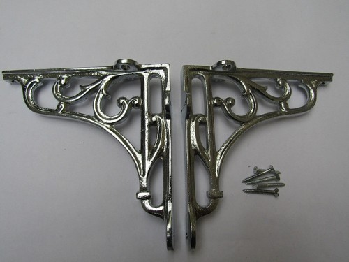 Cast iron shelf - iron, brackets
