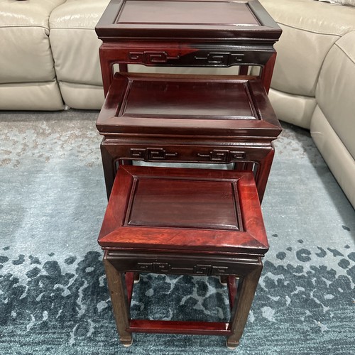 Set chinese hand carved - 3,