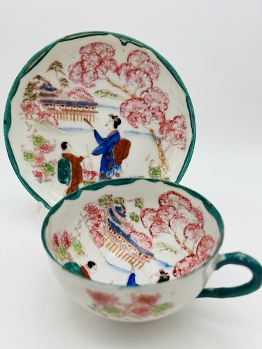 Japanese hand painted - japanese, geisha