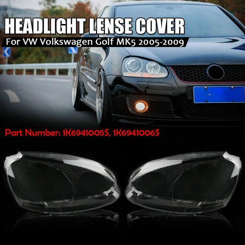Pair headlight lens cover - lens,