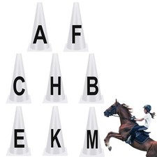 Dressage Cones With Letters