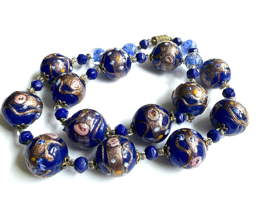 Antique art deco blue - deco,