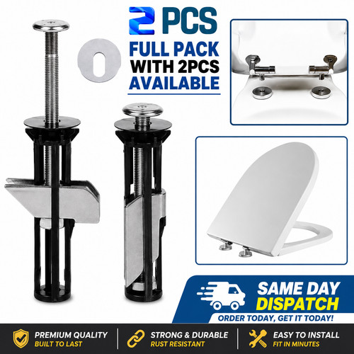2pc heavy duty toilet seat - heavy,