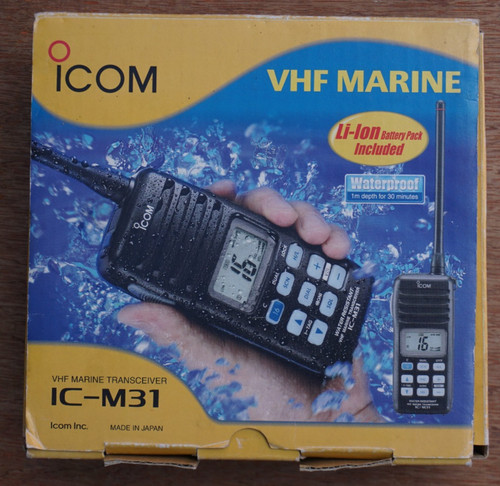 Icom m31 marine vhf - icom, radio