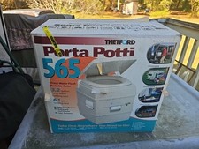 Thetford Porta Potti 565 White Portable Toilet For RV, Boat, Camping, Hunting