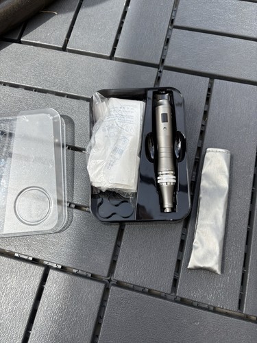Silver wired condenser - silver,