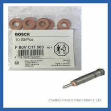 BMW - Genuine Bosch Diesel Injector Washers F00VC17503 x 10