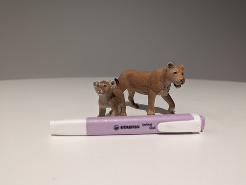 Schleich lion and - schleich,