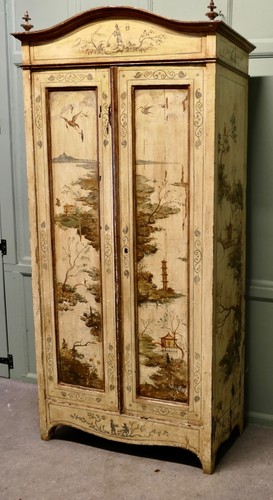 Antique painted chinoiserie - antique,