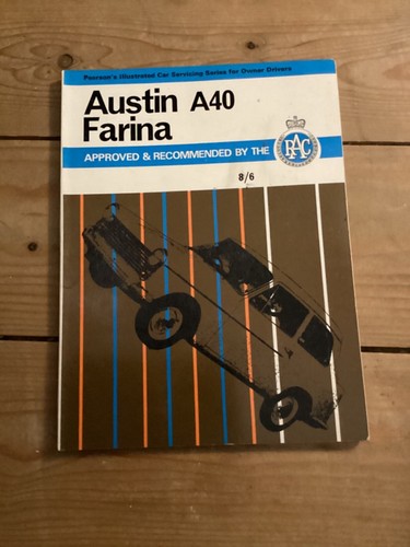 Austin a40 farina servicing - a40,