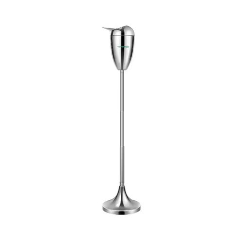 Chrome stainless steel floor - chrome,