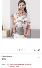 SONARIN Breathable  Hipseat Baby Carrier,Multifunctional Baby Carrier Hip Seat 