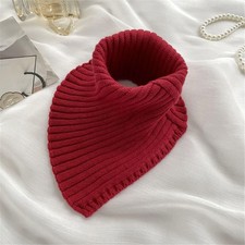 Women Detachable Windproof Turtleneck Scarf Knitted Fake Collar Neck Warmer