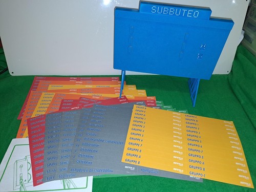 Uncut rare euro subbuteo - rare, 96