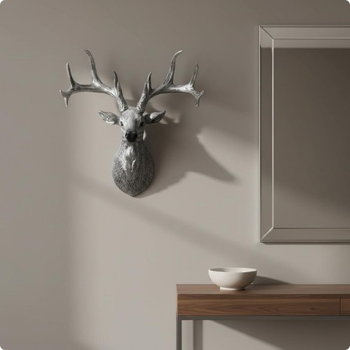 Deer head wall mount - deer,