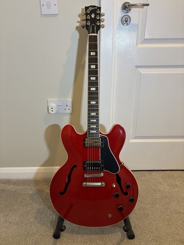 Gibson 335 cherry red block - 335,