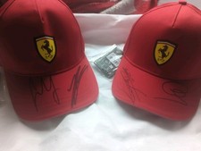 FERRARI SIGNED F1 CAP CARLOS