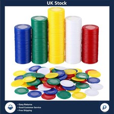 Vibrant Plastic Poker Chips