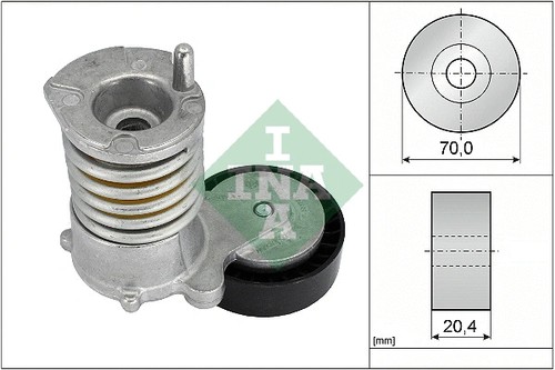 Belt tensioner ribbed - tensioner, v-ribbed