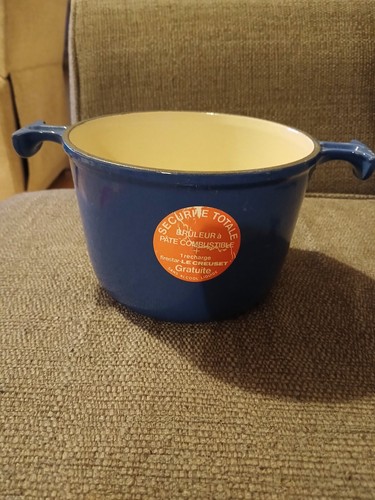 Creuset fondue pot - le,