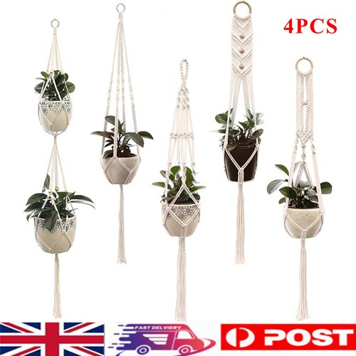 4pcs macrame plant - macrame, hanger