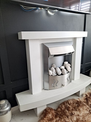 Free standing electric fire - free,