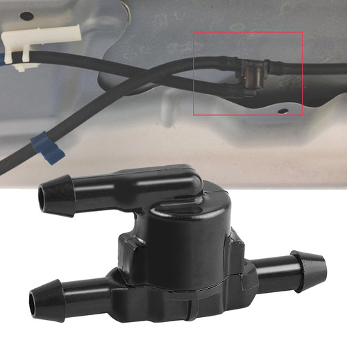 Windscreen washer hose valve - washer,