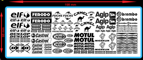 Sponsors waterslide decals - sponsors,