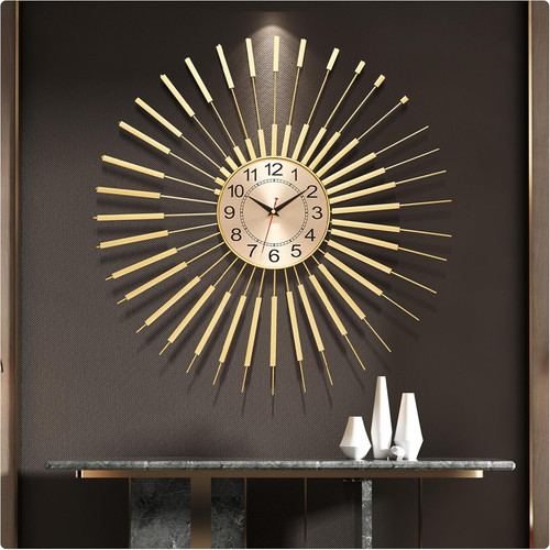 Inch gold starburst wall - inch,