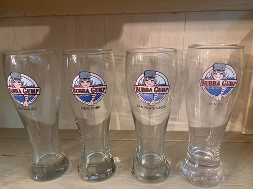 Bubba gump pilsner glass - gump, 9"