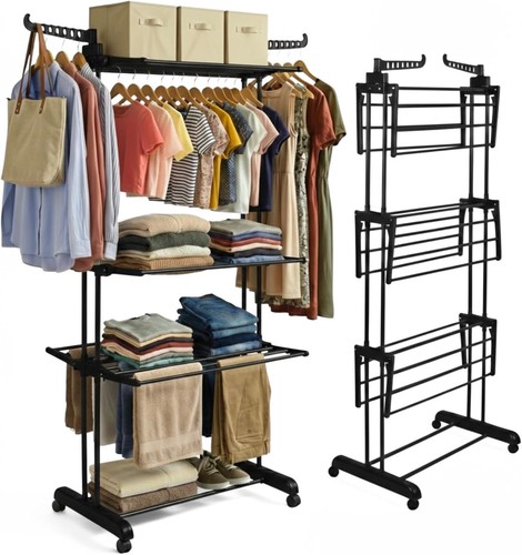 Tier foldable clothes airer - 4,