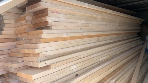 Brand new scaffold - board, dried