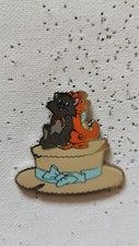 The Aristocats - Toulouse & Berlioz on Hat DLP - Disney Pin
