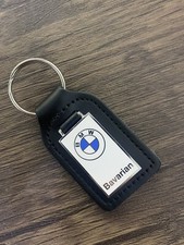Genuine BMW keyring leather