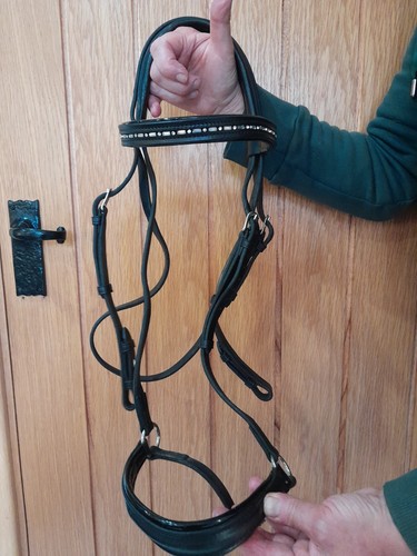 Elevator drop noseband - noseband, bridle
