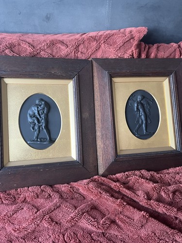 English oak framed wedgwood - oak,