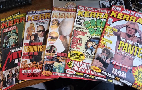 Kerrang mag bundle 1995 - of,