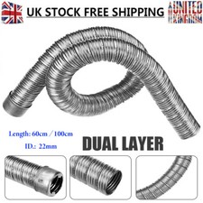 Dual Layer Exhaust Pipe 22mm