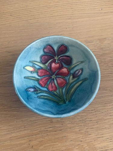 Moorcroft spring flowers pin - moorcroft,