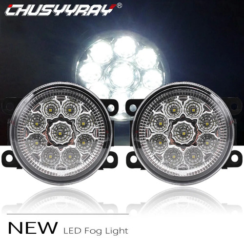 Led front white fog light - led,