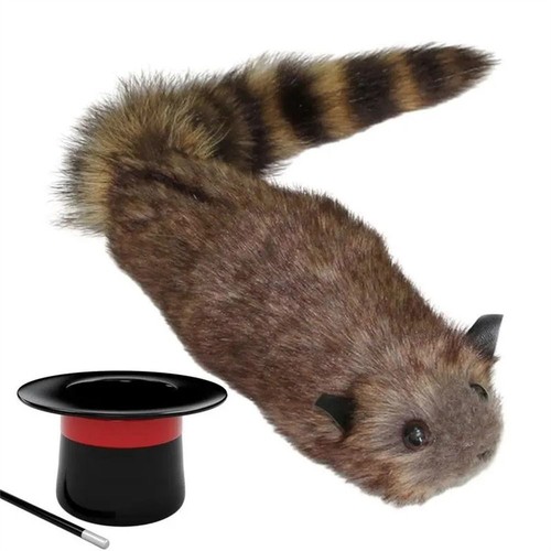 Magic trick spring raccoon - trick,