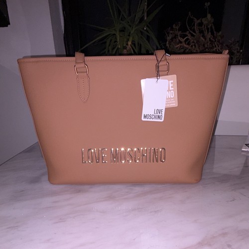 Love moschino tan - tan, faux