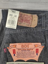 Levi's 901 Black Stonewash